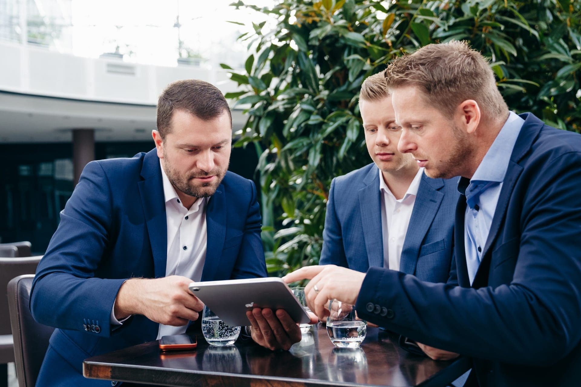 Gemeinsame Analyse am Tablet
